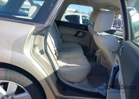 2008 Subaru Outback 2.5I/2.5I L.l. Bean Edition z USA, uszkodzony, nr VIN 4S4BP61C587303662